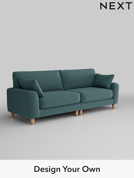 Chunky Chenille/Mid Teal Green Campbell (W42310) | £1,375