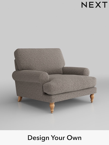 Chunky Chenille/Mink Brown Erin Deep Relaxed Sit (W42313) | £875