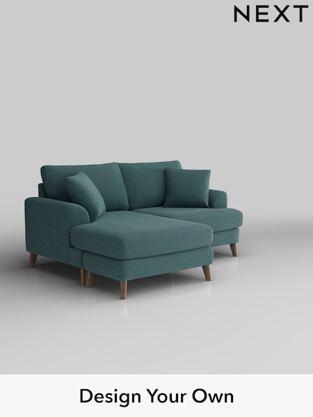 Chunky Chenille/Mid Teal Green Parker (W42314) | £1,550