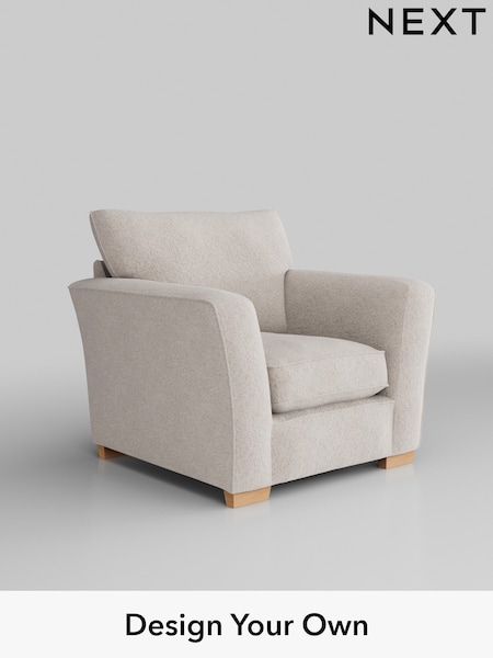 Chunky Chenille/Oyster Heath Highback (W42323) | £750