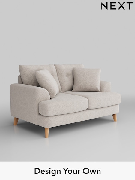 Chunky Chenille/Oyster Parker Buttoned Back (W42325) | £1,225