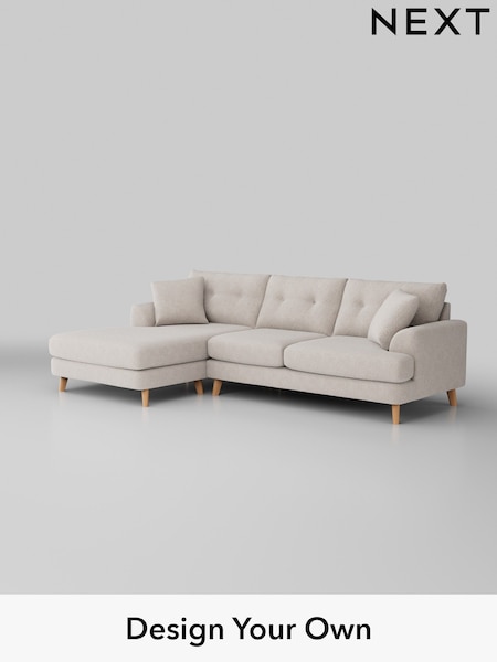 Chunky Chenille/Oyster Parker Buttoned Back (W42325) | £2,350