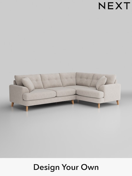 Chunky Chenille/Oyster Parker Buttoned Back (W42325) | £2,375