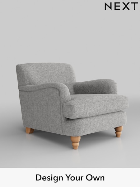Chunky Chenille/Light Grey Lilly Ii (W42327) | £650
