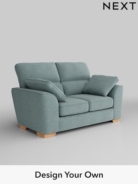 Chunky Chenille/Light Teal Green Stamford Highback (W42332) | £1,099