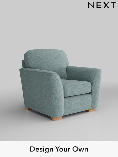 Chunky Chenille/Light Teal Green Malvern (W42336) | £625