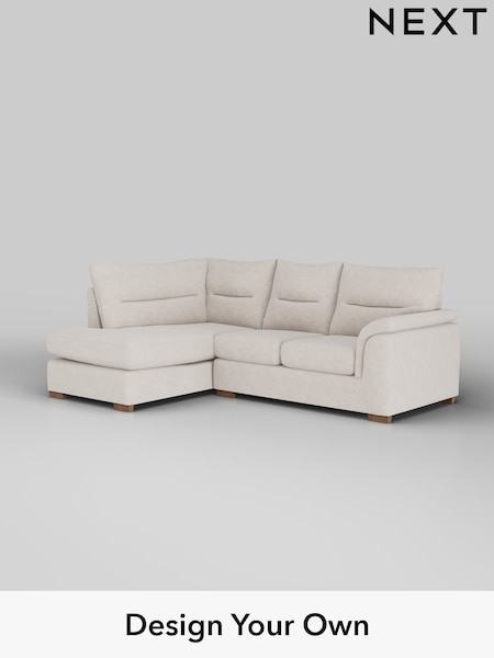 Chunky Chenille/Oyster Hayden Highback (W42348) | £1,825