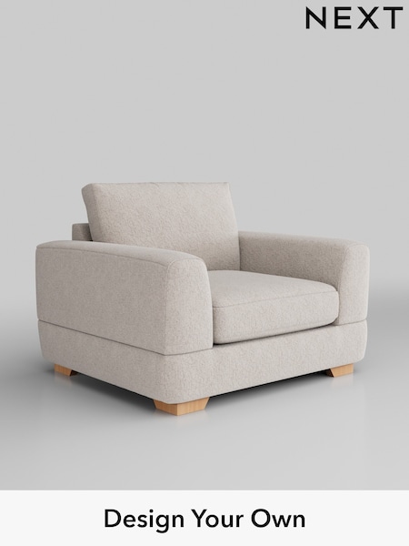 Chunky Chenille/Oyster Clayton (W42354) | £850