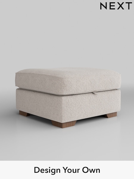 Chunky Chenille/Oyster Stamford Highback (W42357) | £499