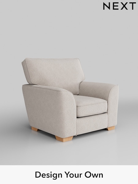 Chunky Chenille/Oyster Stamford Grand Relaxed Sit (W42359) | £799