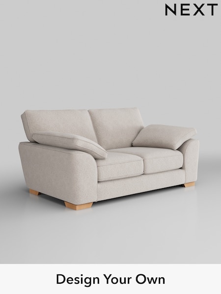 Chunky Chenille/Oyster Stamford Grand Relaxed Sit (W42359) | £1,625