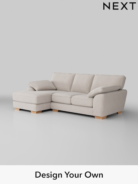 Chunky Chenille/Oyster Stamford Grand Relaxed Sit (W42359) | £2,275