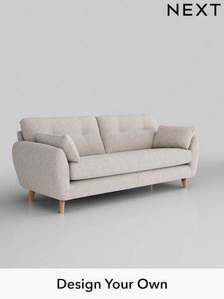 Chunky Chenille/Oyster Wilson Buttoned Back (W42362) | £1,150