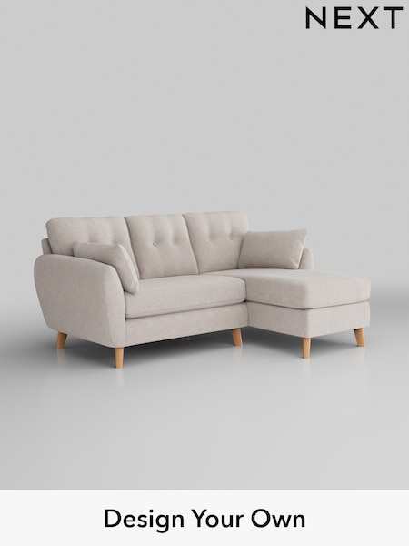 Chunky Chenille/Oyster Wilson Buttoned Back (W42362) | £1,575