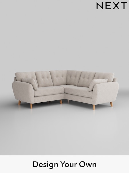 Chunky Chenille/Oyster Wilson Buttoned Back (W42362) | £1,650