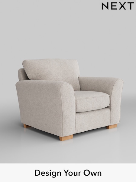Chunky Chenille/Oyster Michigan Ii (W42364) | £625