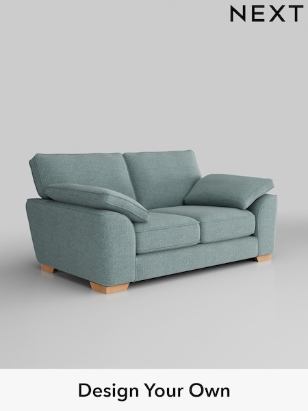 Chunky Chenille/Light Teal Green Stamford Grand Relaxed Sit (W42365) | £1,625