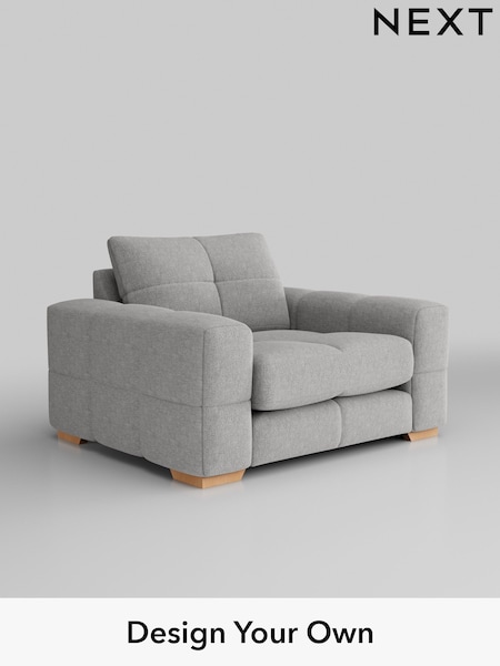 Chunky Chenille/Light Grey Brooke Deep Sit (W42369) | £1,325