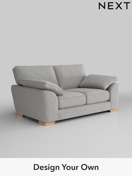 Chunky Chenille/Light Grey Stamford Grand Relaxed Sit (W42370) | £1,625