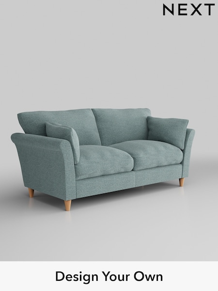 Chunky Chenille/Light Teal Green Hartley Relaxed Sit (W42372) | £1,275