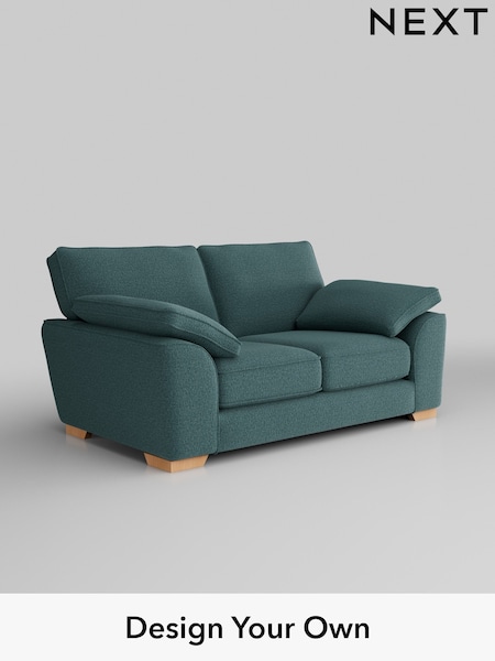 Chunky Chenille/Mid Teal Green Stamford Grand Relaxed Sit (W42378) | £1,625