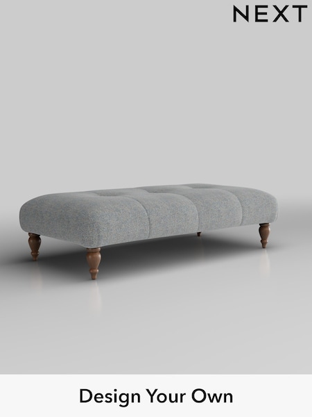 Chunky Marl/Mid Grey Erin Buttoned Back Deep Relaxed Sit (W42382) | £499