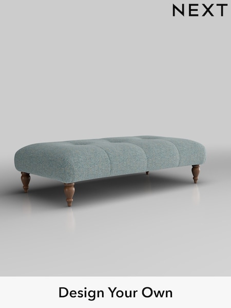 Chunky Marl/Mid Blue Erin Buttoned Back Deep Relaxed Sit (W42384) | £499