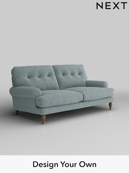 Chunky Marl/Mid Blue Erin Buttoned Back Deep Relaxed Sit (W42384) | £1,325
