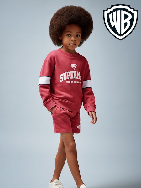 Reiss | Superman Cotton Logo Sweatshirt (W42386) | £36