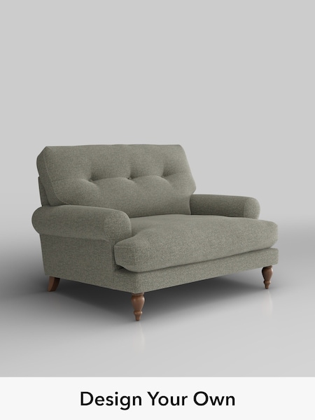 Chunky Marl/Light Olive Green Erin Buttoned Back Deep Relaxed Sit (W42389) | £1,025