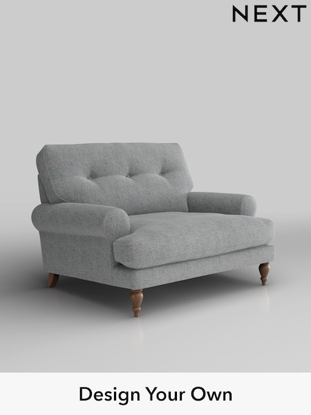 Chunky Marl/Mid Grey Erin Buttoned Back Deep Sit (W42391) | £975