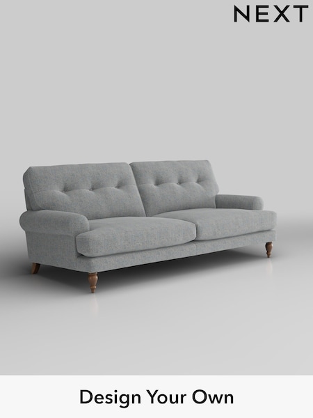 Chunky Marl/Mid Grey Erin Buttoned Back Deep Sit (W42391) | £1,375