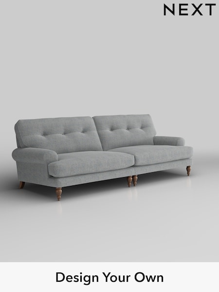 Chunky Marl/Mid Grey Erin Buttoned Back Deep Sit (W42391) | £1,475