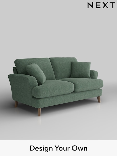 Chunky Texture/Mid Forest Green Conway Relaxed Sit (W42397) | £1,250