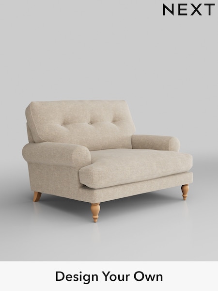 Chunky Weave/Cream Erin Buttoned Back Deep Relaxed Sit (W42398) | £1,025