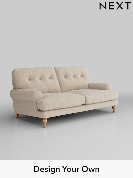 Chunky Weave/Cream Erin Buttoned Back Deep Relaxed Sit (W42398) | £1,325
