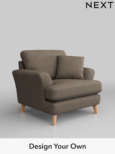 Chunky Weave/Dark Natural Conway Relaxed Sit (W42400) | £875