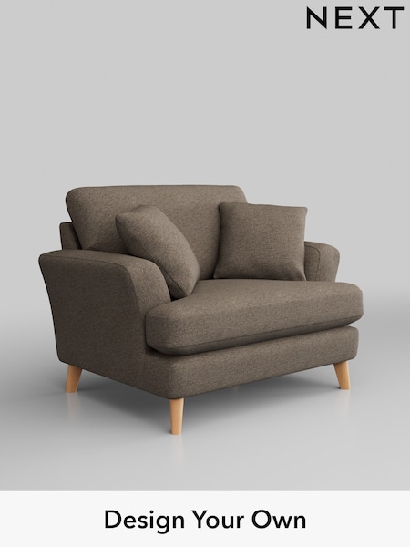 Chunky Weave/Dark Natural Conway Relaxed Sit (W42400) | £975