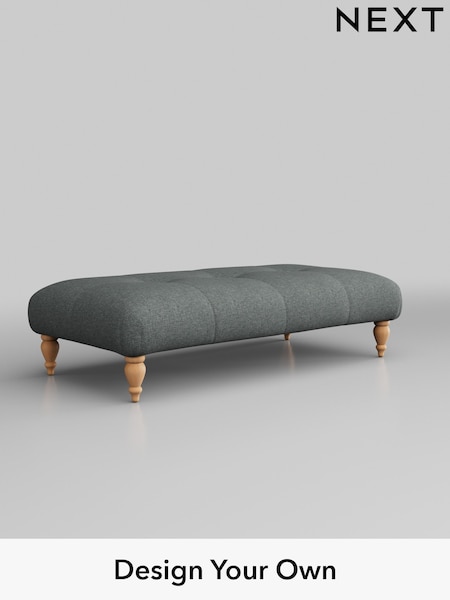 Chunky Weave/Mid Grey Erin Buttoned Back Deep Relaxed Sit (W42401) | £499