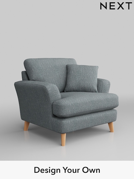 Chunky Weave/Mid Blue Conway Relaxed Sit (W42403) | £875