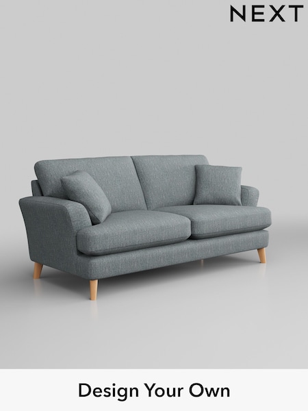 Chunky Weave/Mid Blue Conway Relaxed Sit (W42403) | £1,350