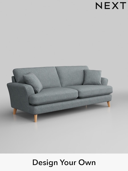 Chunky Weave/Mid Blue Conway Relaxed Sit (W42403) | £1,450