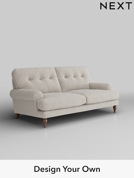 Chunky Marl/Oyster Erin Buttoned Back Deep Sit (W42404) | £1,275