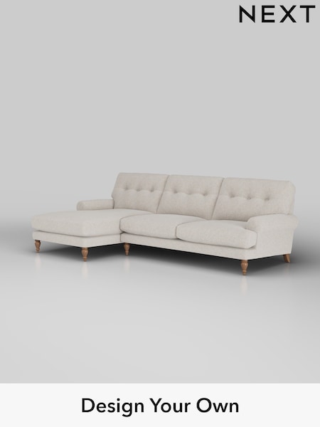 Chunky Marl/Oyster Erin Buttoned Back Deep Sit (W42404) | £1,975