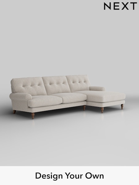 Chunky Marl/Oyster Erin Buttoned Back Deep Sit (W42404) | £1,975