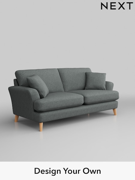 Chunky Weave/Mid Grey Conway Relaxed Sit (W42407) | £1,350