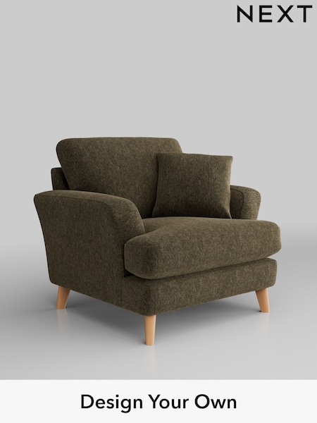 Cotswold Chenille/Dark Green Conway Relaxed Sit (W42413) | £875