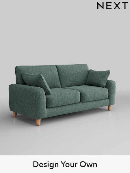 Cotswold Chenille/Mid Slate Teal Green Campbell (W42415) | £1,175