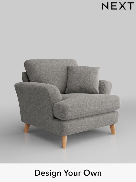 Cotswold Chenille/Silver Grey Conway Relaxed Sit (W42418) | £875