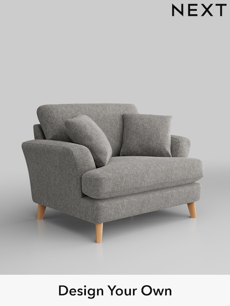 Cotswold Chenille/Silver Grey Conway Relaxed Sit (W42418) | £975